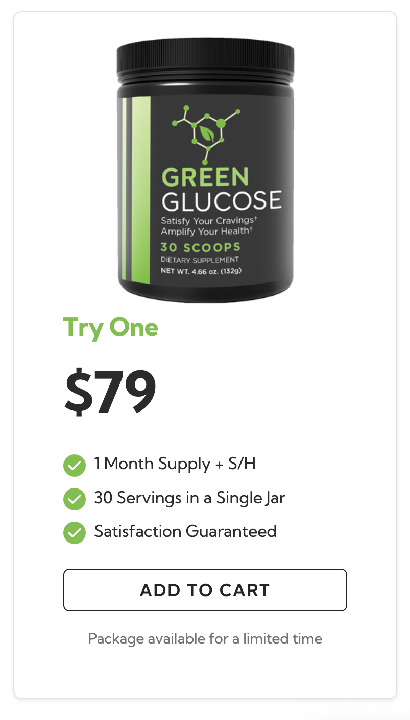 Green Glucose Buy 1 Bottle